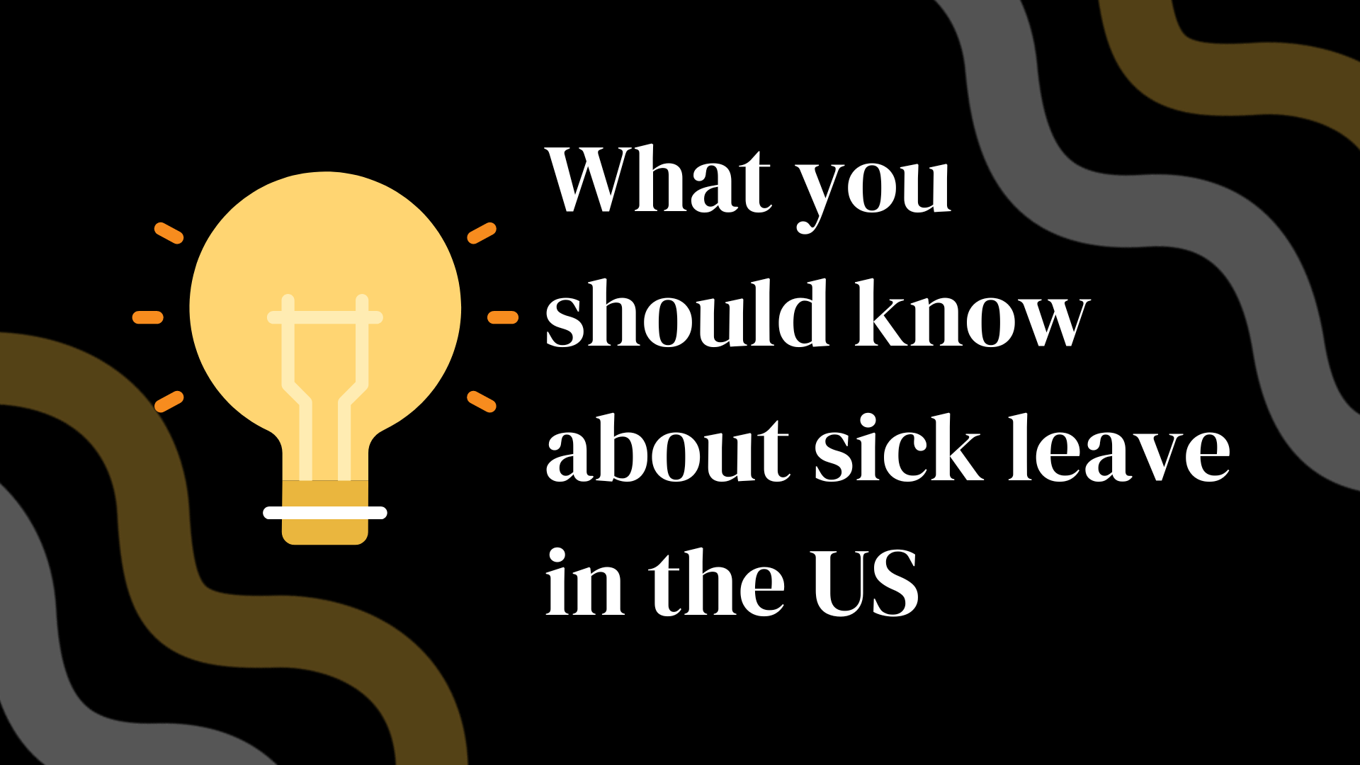 What you should know about sick leave in the US
