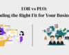 EOR vs PEO