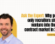 Ask The Expert: Why perm-only recruiters should venture into the US contract market in 2026