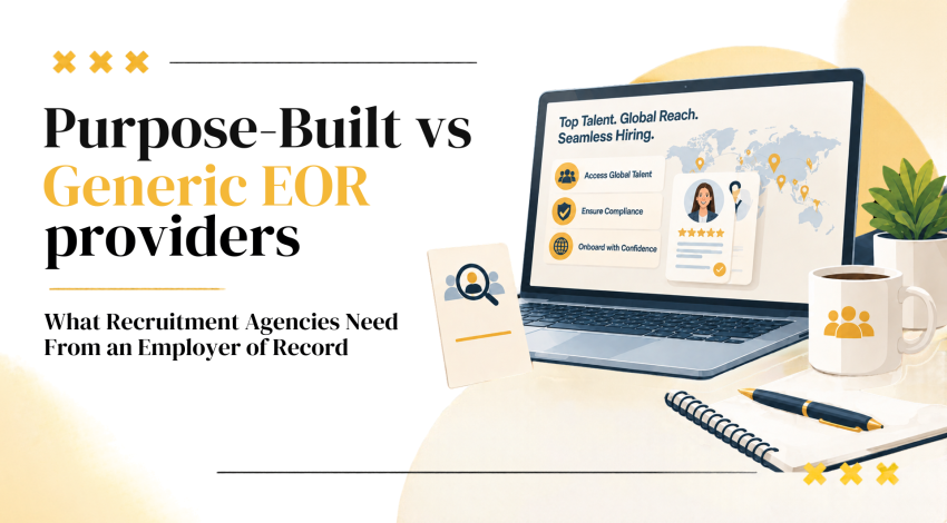 Purpose-Built vs Generic EOR Providers: What Recruitment Agencies Need From an Employer of Record 